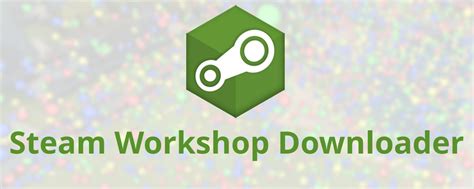 The script can also be used for other games. . Steam workshop downloader 2022